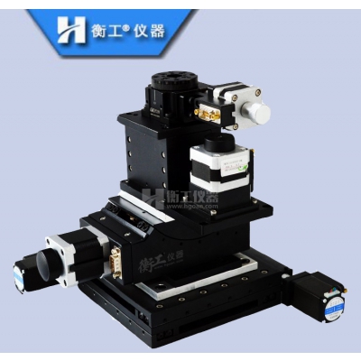 五維電動位移臺精密實驗光學(xué)儀器電控制調(diào)整旋轉(zhuǎn)俯仰多軸滑工作臺